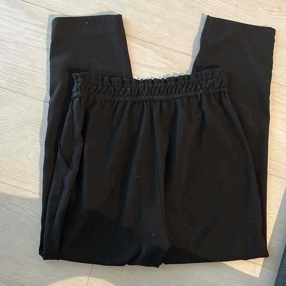 Black Zara business pants tie up USA XS - Picture 2 of 2